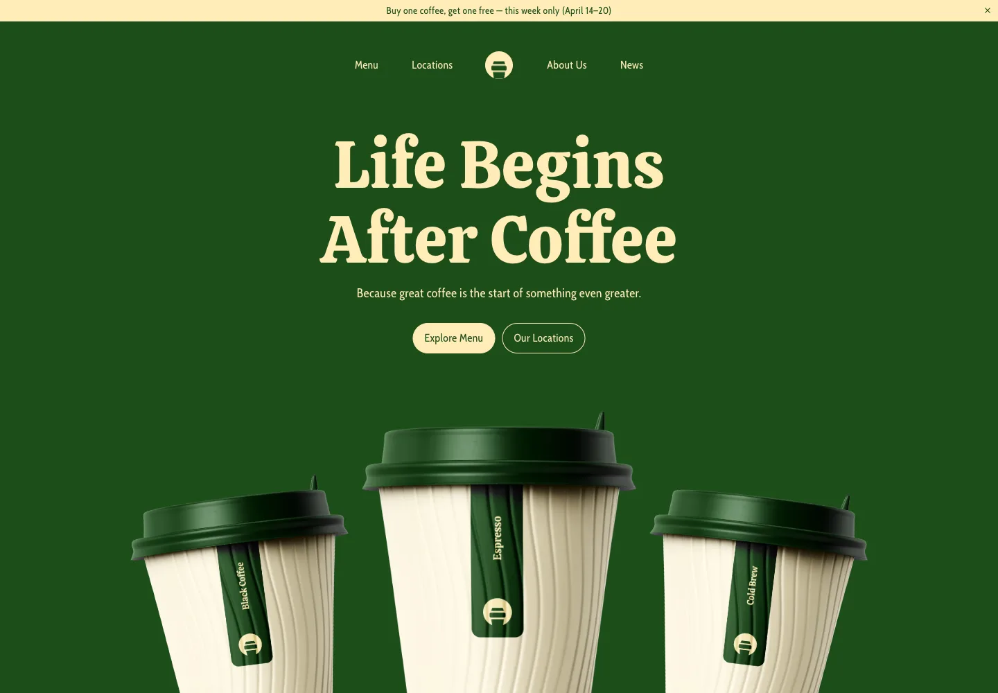 Brewhaus website preview